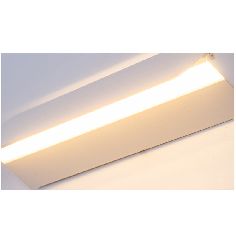 Ray Modern Wandleuchte Innen Weiß Wohnzimmer/Garten Metall
