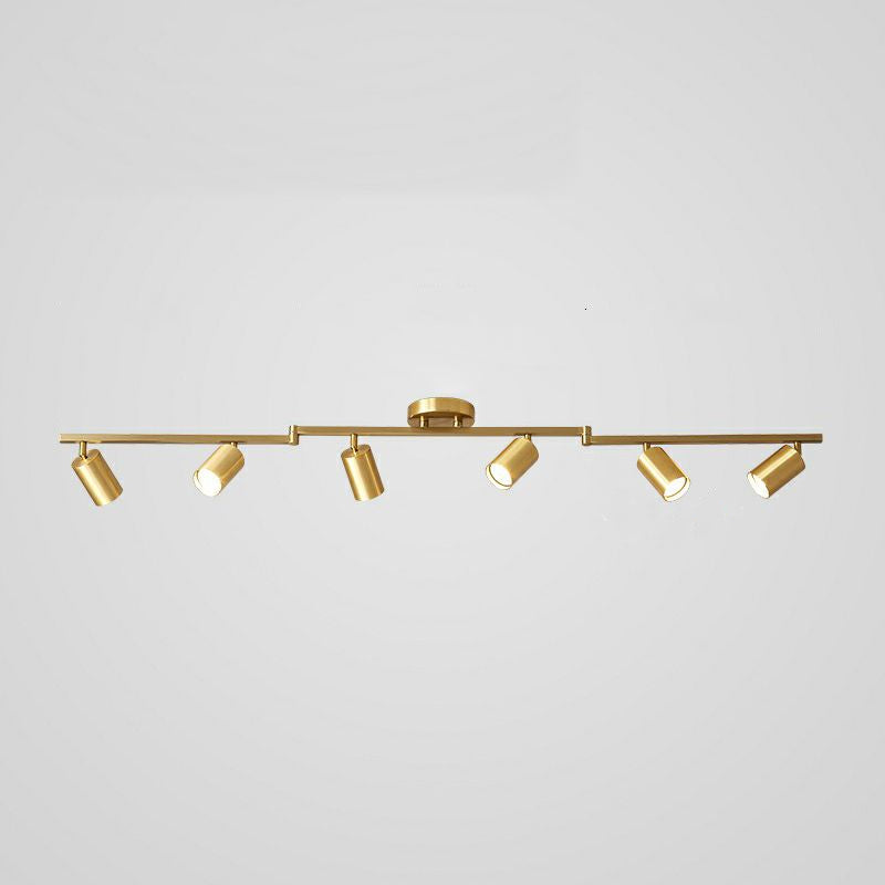 Arisha Modern LED Deckenleuchte Schwarz/Weiß/Gold Schlaf/Wohnzimmer Flur Metall 3/4/5/6 Kopf