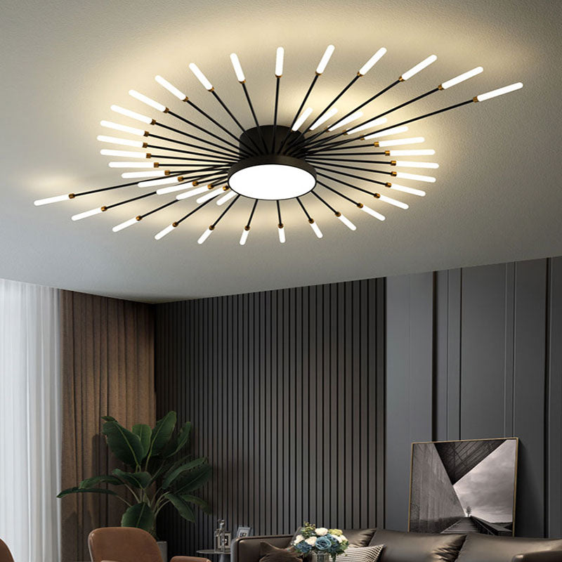 Arisha Deckenleuchte Feuerwerk  Modern Design LED  Wohnzimmer Schlafzimmer