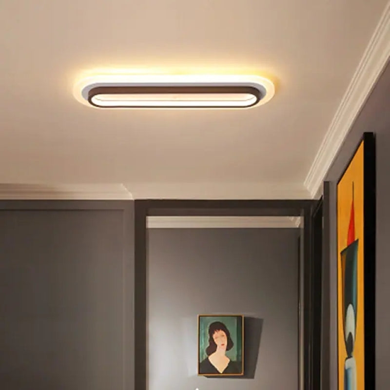 Arisha LED Deckenleuchte Ring Flur Wohnzimmer