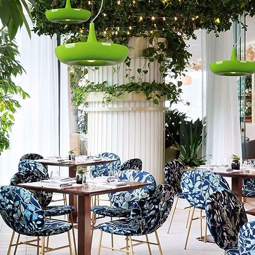 Ritta Pendelleuchten Blumentopf, Schwarz/Grün/Weiß, Wohnzimmer