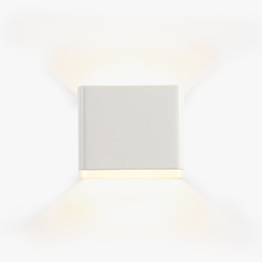 Aria Wandleuchte Schwarz/Weiß/Gelb/Grün/Rot Wohnzimmer/Schlafzimmer
