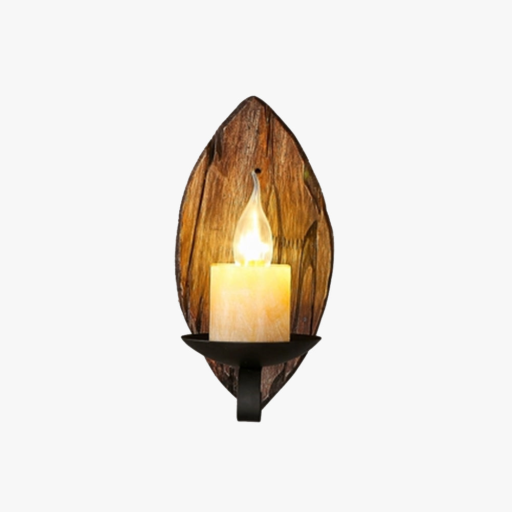 Epoch Designer LED Wandleuchte Esszimmer/Schlafzimmer Holz/Metall