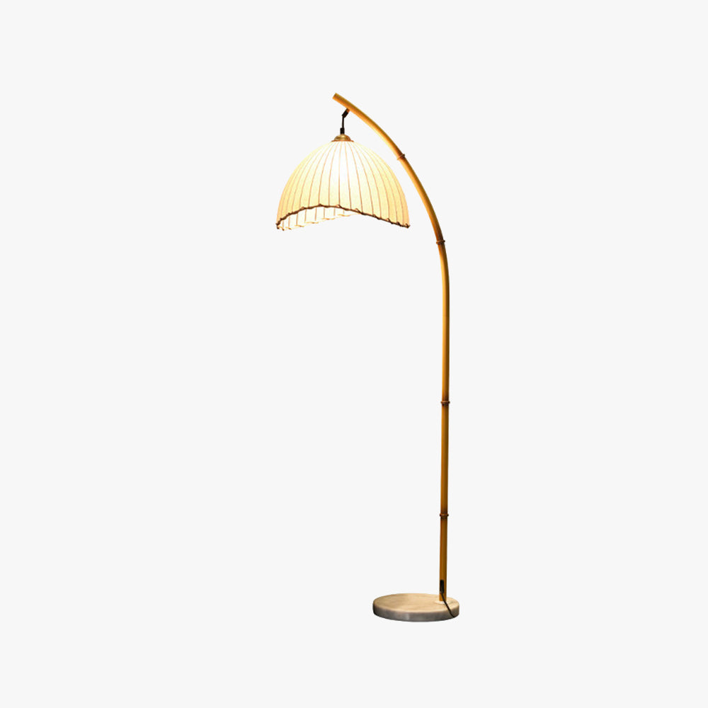 Muto Vintage LED Stehlampe Ess/Wohn/Schlafzimmer Metall/Stoff