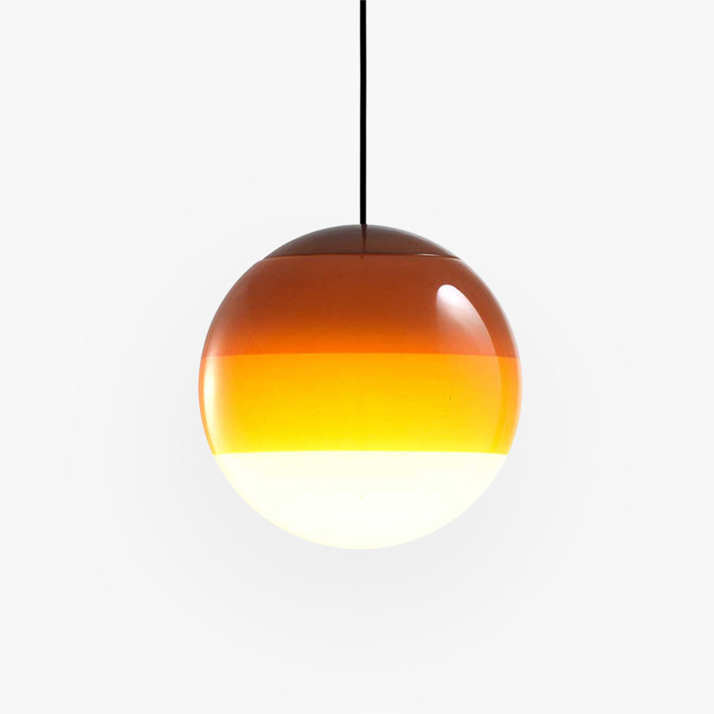 Valentina Bunte Pendelleuchte Glas Kugel Schlafzimmer/Wohnzimmer