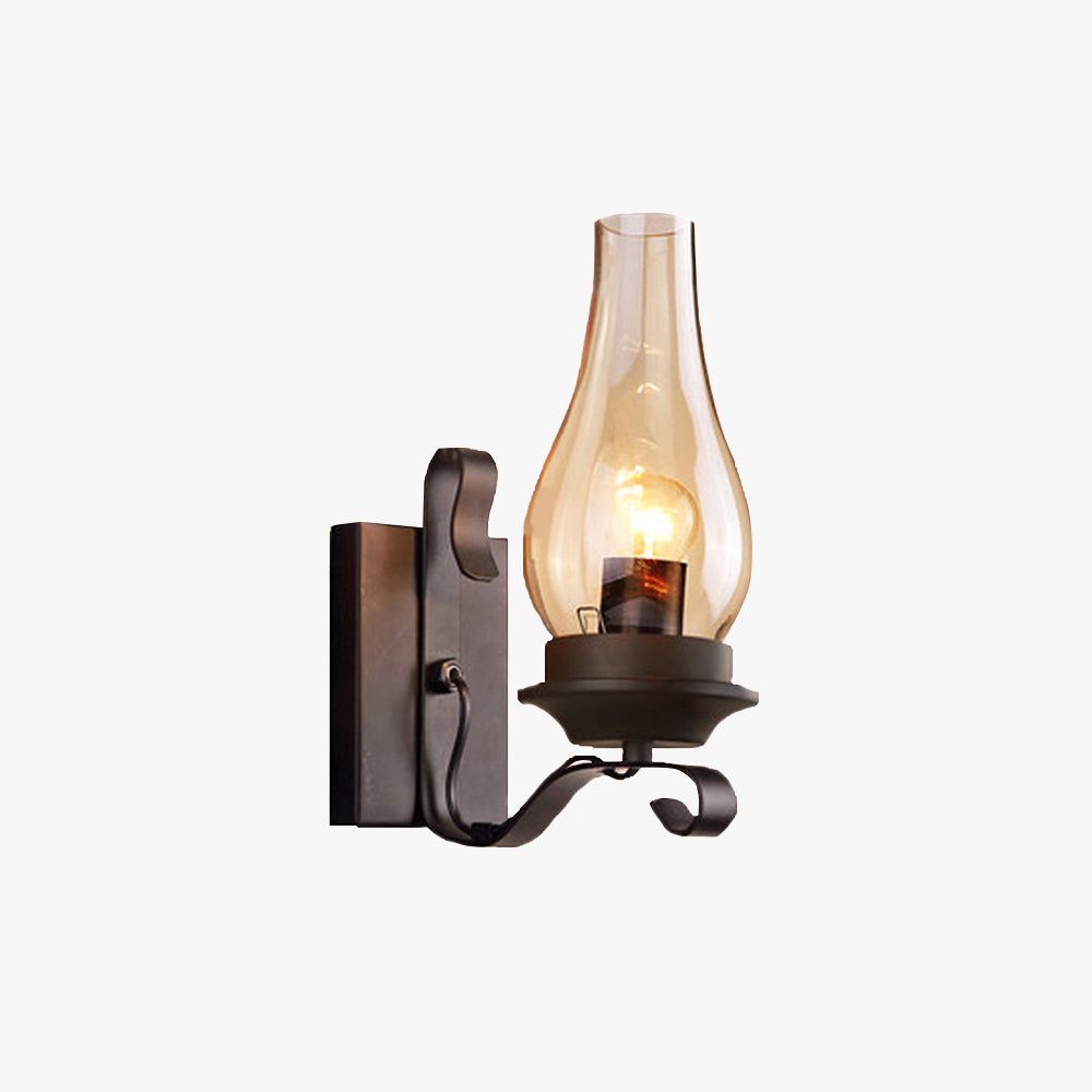 Silva Designer LED Wandlampe Wohnzimmer/Schlafzimmer Holz/Metall