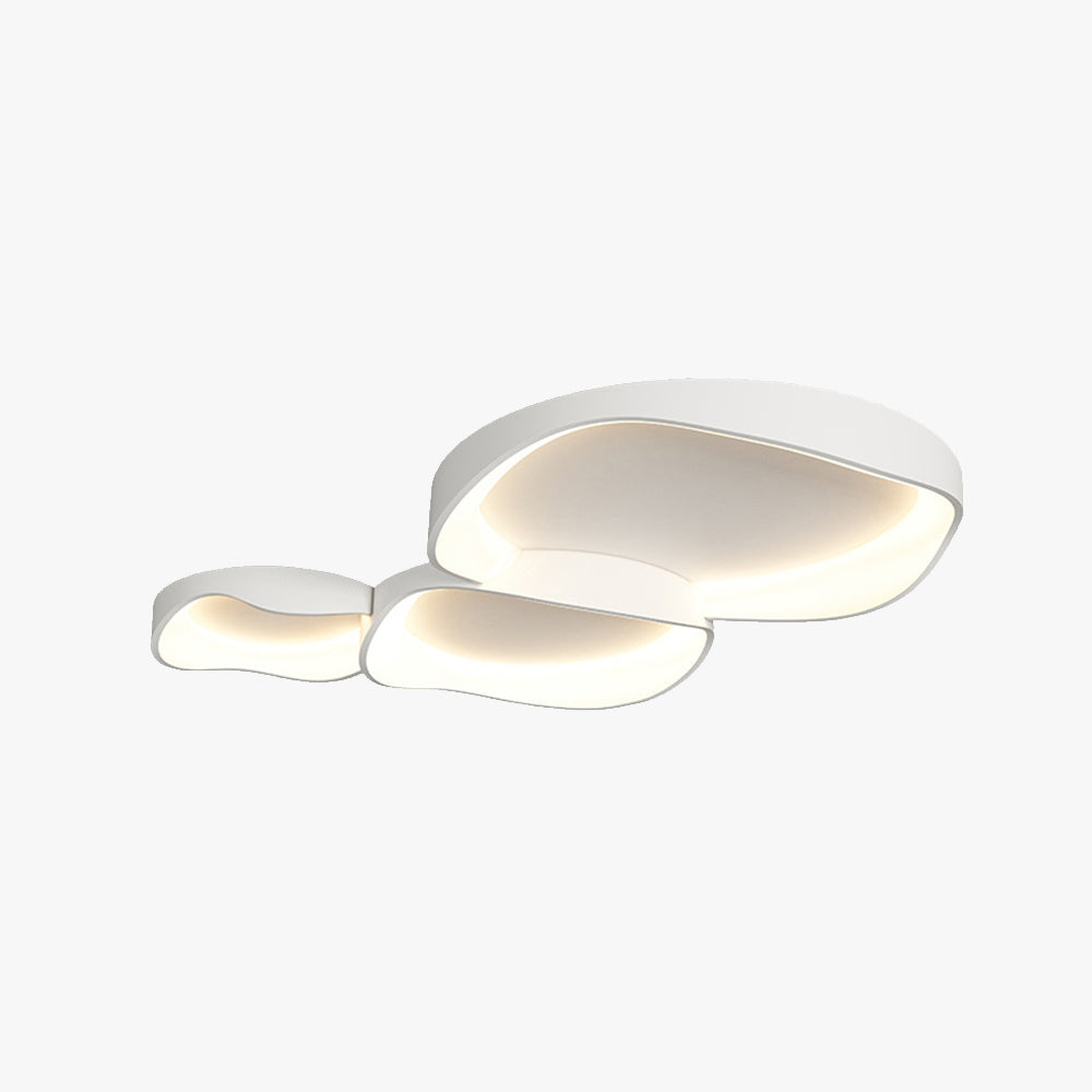 Arisha Modern LED Deckenleuchte Weiß Wohnzimmer