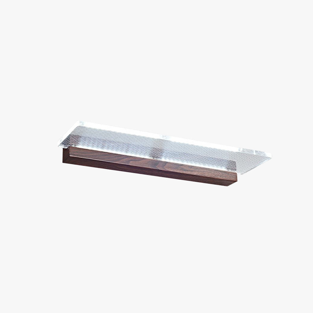 Muto Minimalistische LED Wandleuchte Klar Badezimmer/Wohnzimmer