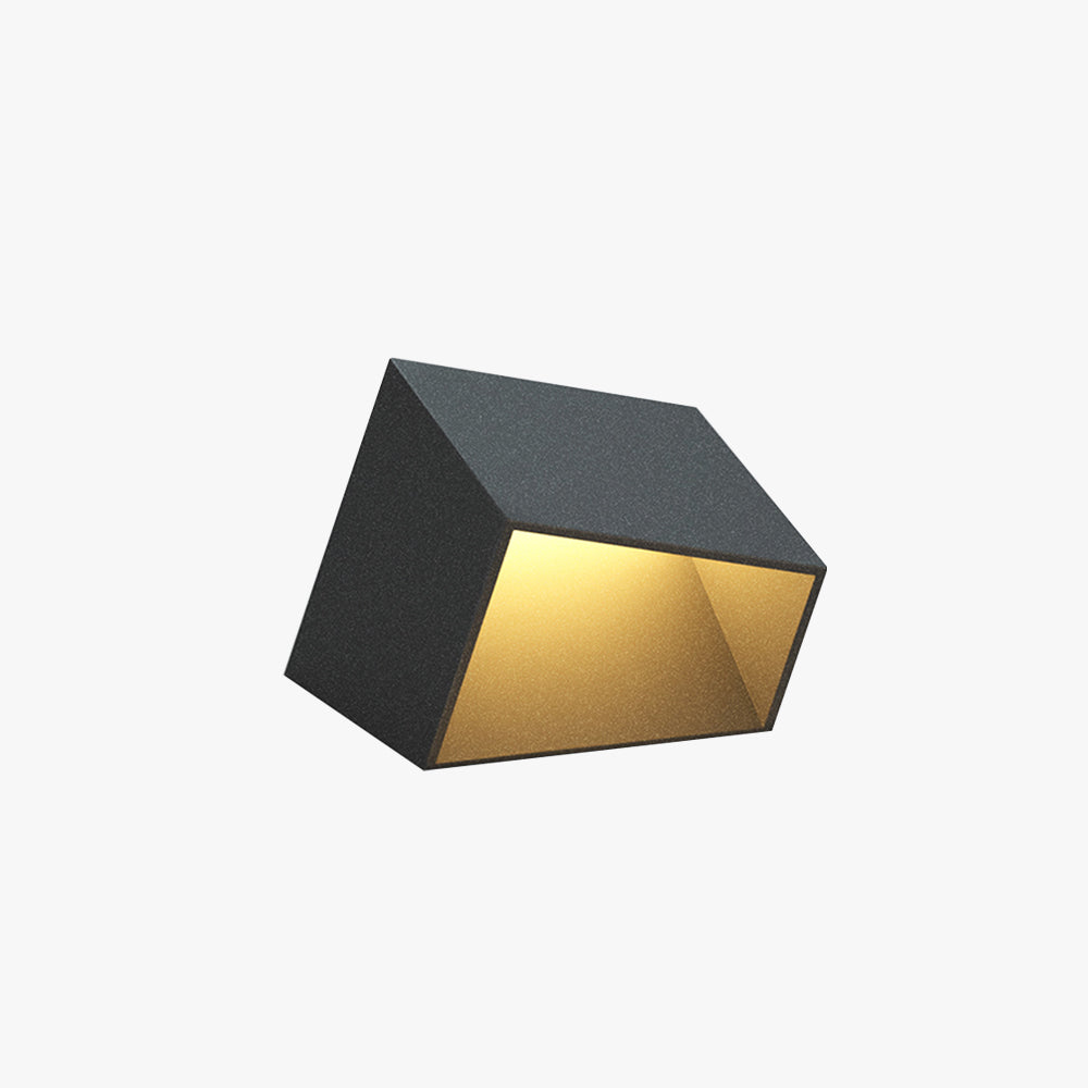 Ray Design LED Außenleuchte Solar Schwarz Garten/Terrasse Metall Acryl