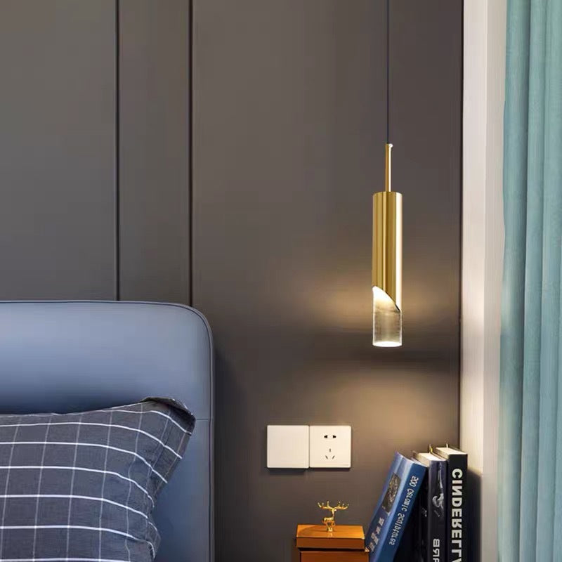 Arisha Minimalistische LED Pendelleuchte Schwarz Schlaf/Esszimmer