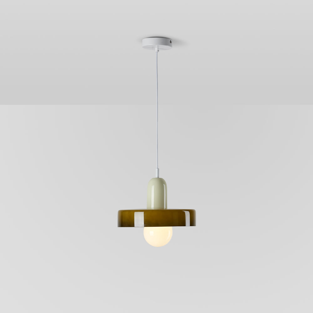 Arisha Pendelleuchte, 9 Farbe, Glas-Letslighting