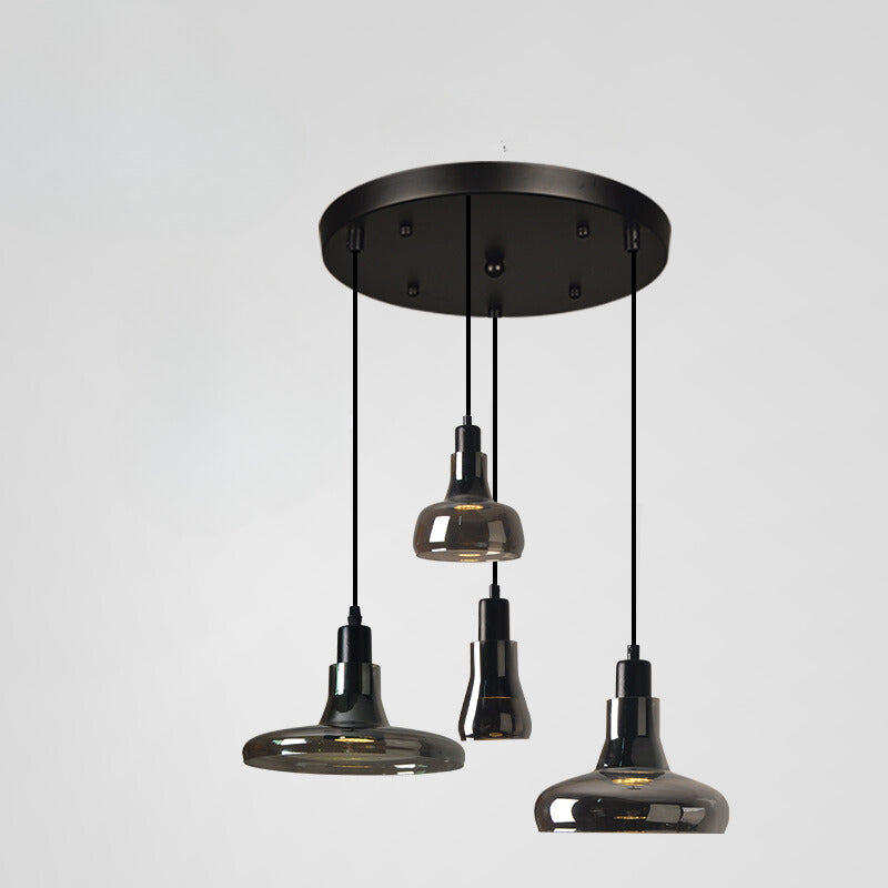 Valentina Modern Pendelleuchte Glas Wohn/Arbeits/Esszimmer