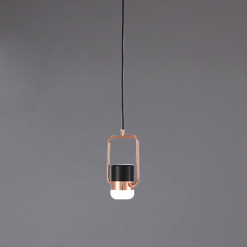 Kristy Modern LED Pendelleuchte Schwarz/Weiß Ess/Wohnzimmer Metall