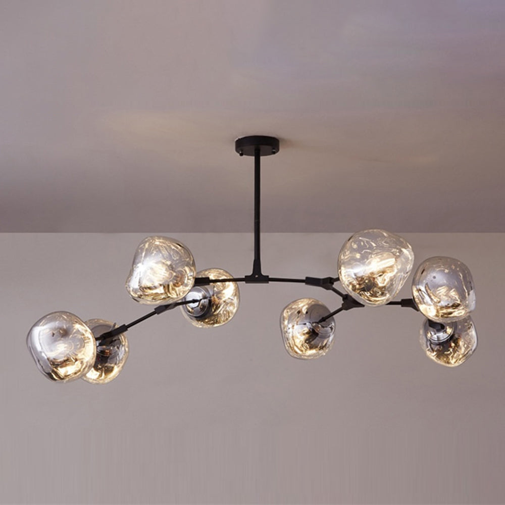Arisha Modern Kugel LED Pendelleuchte Rosegold/Gold/Chrom Wohn/Schlafzimmer Metall&Acryl
