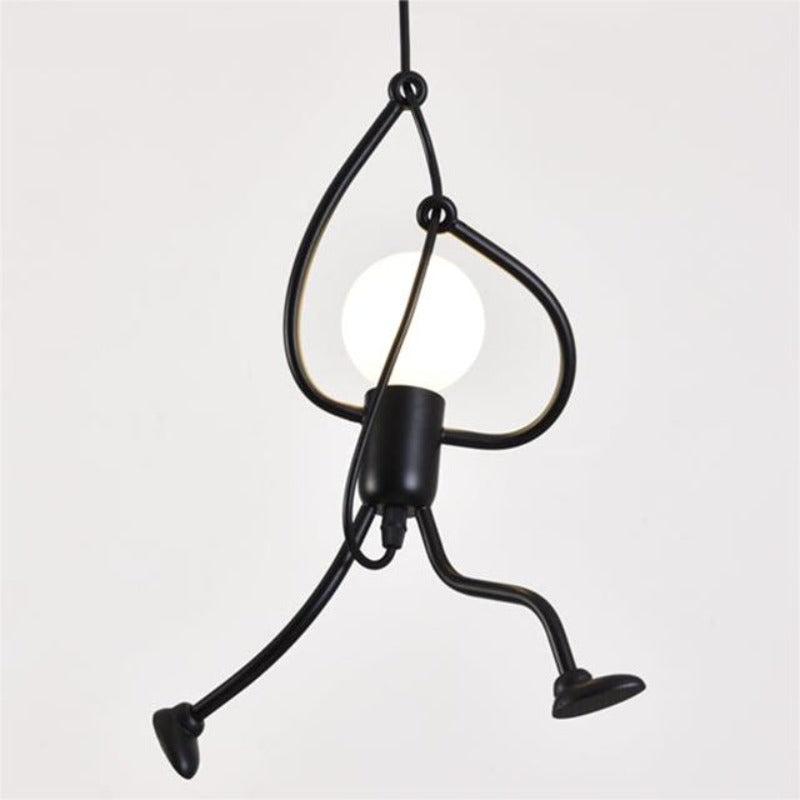 Silva Retro Modern LED Pendelleuchte Schwarz/Weiß, Esstisch