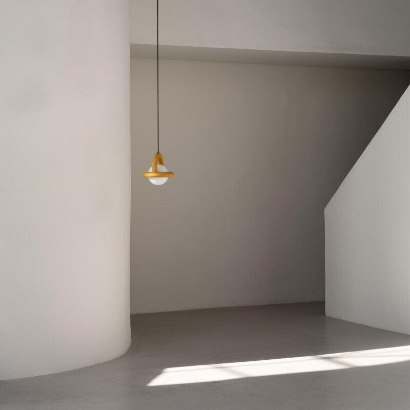 Valentina Ballon LED Pendelleuchte Metall/Glas Ess/Wohnzimmer