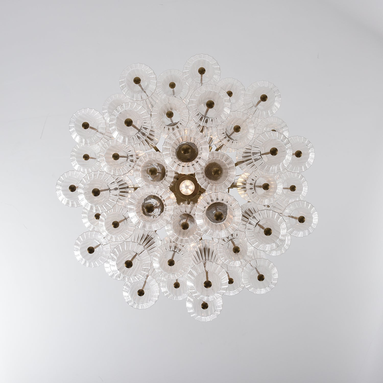 Aurora Chandelier Murano Glass Floral Cascade - Neutralighting