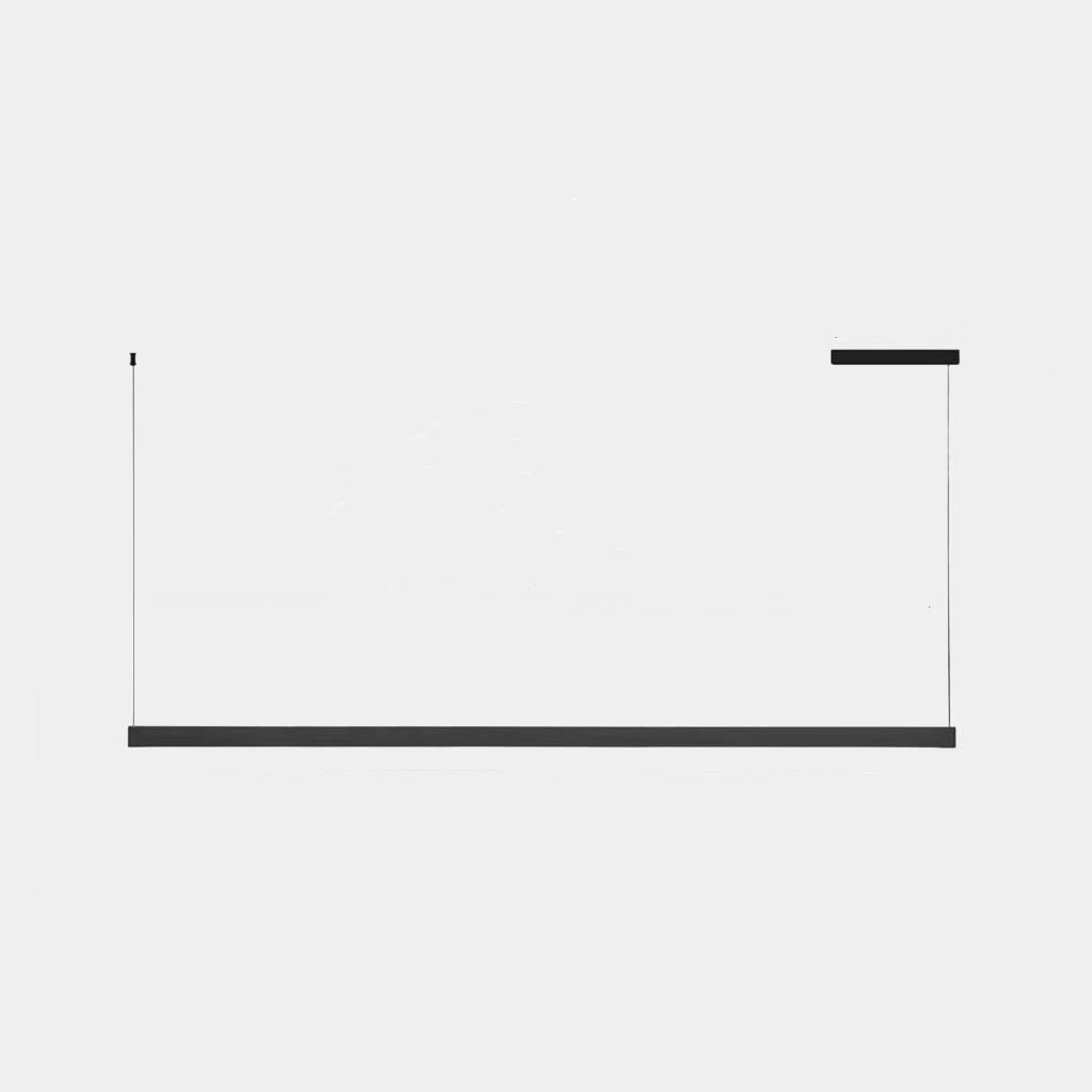 Pendelleuchte Büro/Insel Linear LED Dimmbar Up&Down, Schwarz