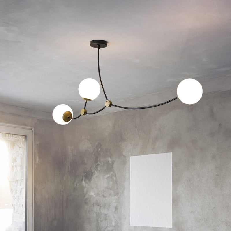 Valentina Modern Design LED Kronleuchter Metall Glas Esszimmer Wohnzimmer