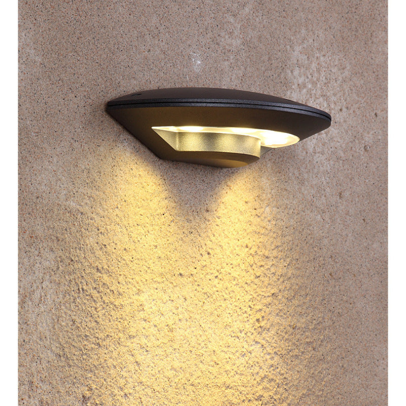 Modern Fliegende Untertasse LED Wandleuchte Außenbereich Metall&Acryl Wasserdicht