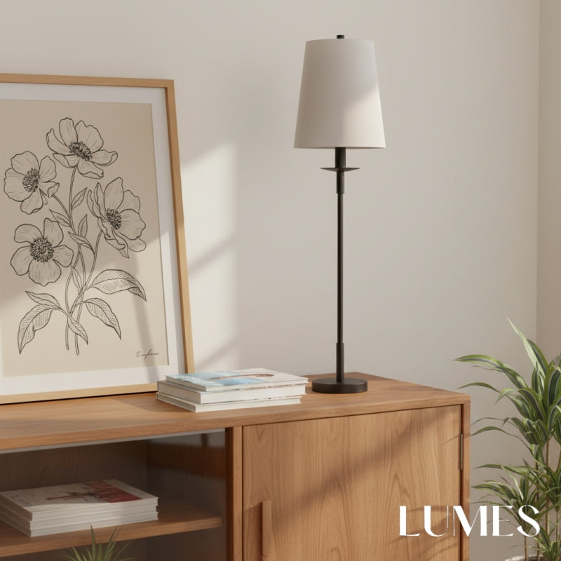 Rowan Lampe mit warmem Lichteffekt