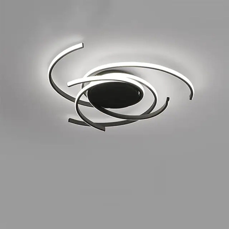 Arisha Moderne LED Deckenleuchte Metall Silikon Wohnzimmer Schlafzimmer