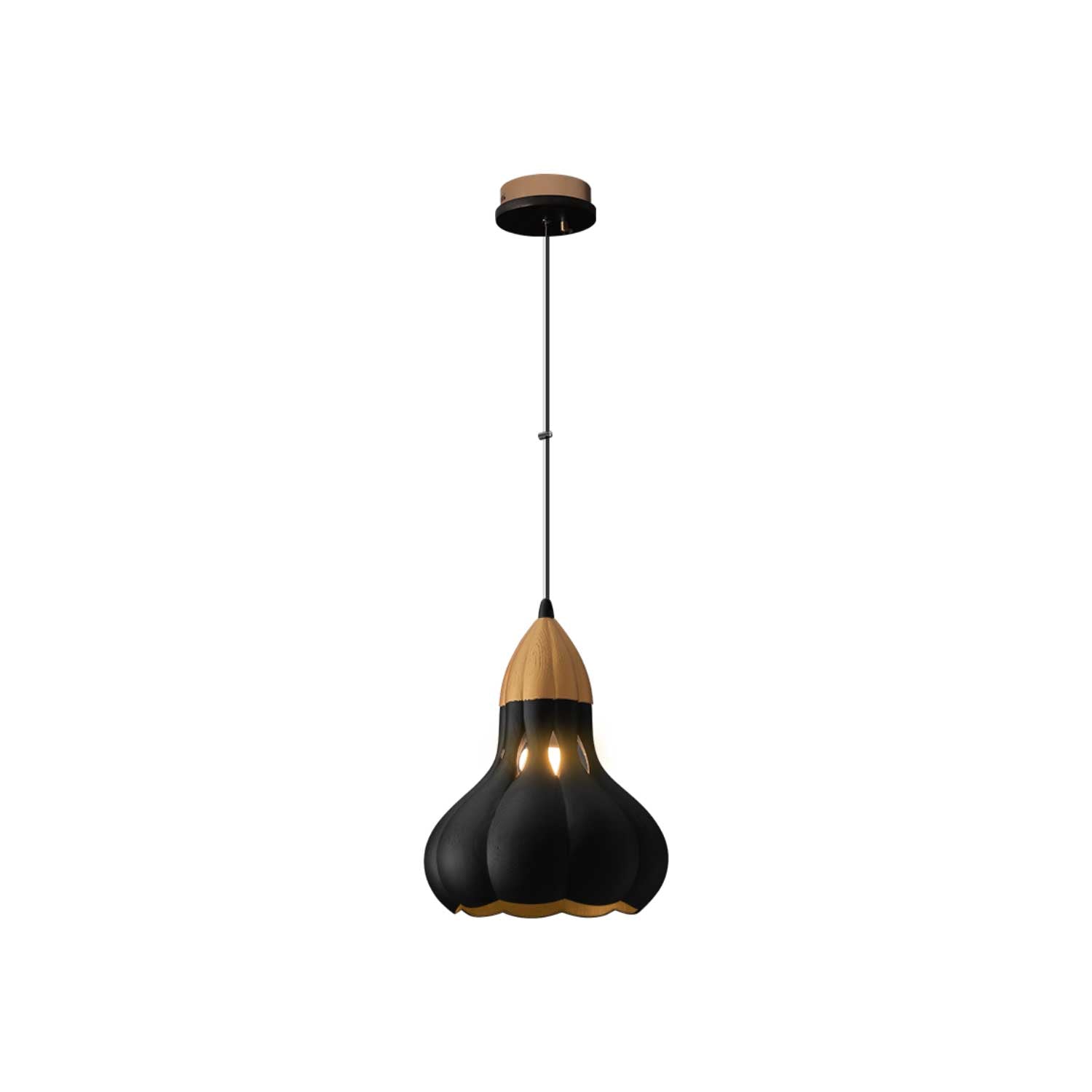 Arraeion Individuelle Kreativität Holz Pendelleuchte-Letslighting