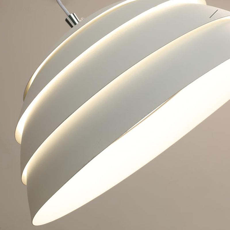 Avi LED Pendelleuchte Weiß/Schwarz Esszimmer/Wohnzimmer