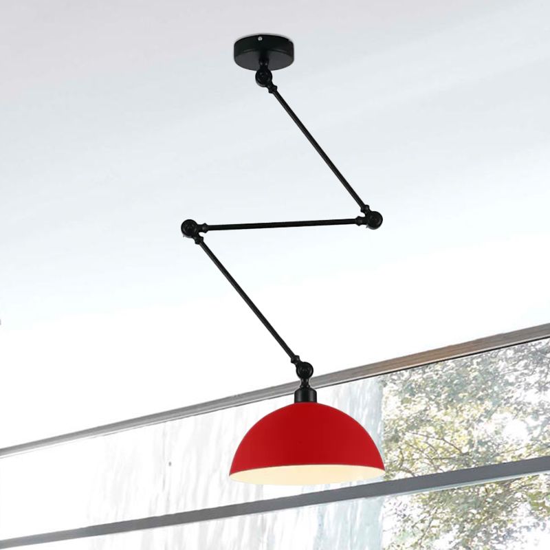 Aria Modern LED Pendelleuchte Schwarz/Rot/Gelb/Grün Ess/Wohn/Schlafzimmer Metall