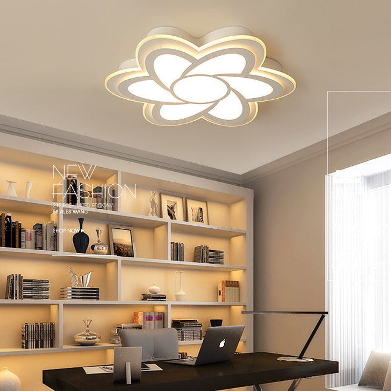 Arisha Moderne Blumenförmige LED Deckenleuchte für Schlafzimmer, Wohnzimmer