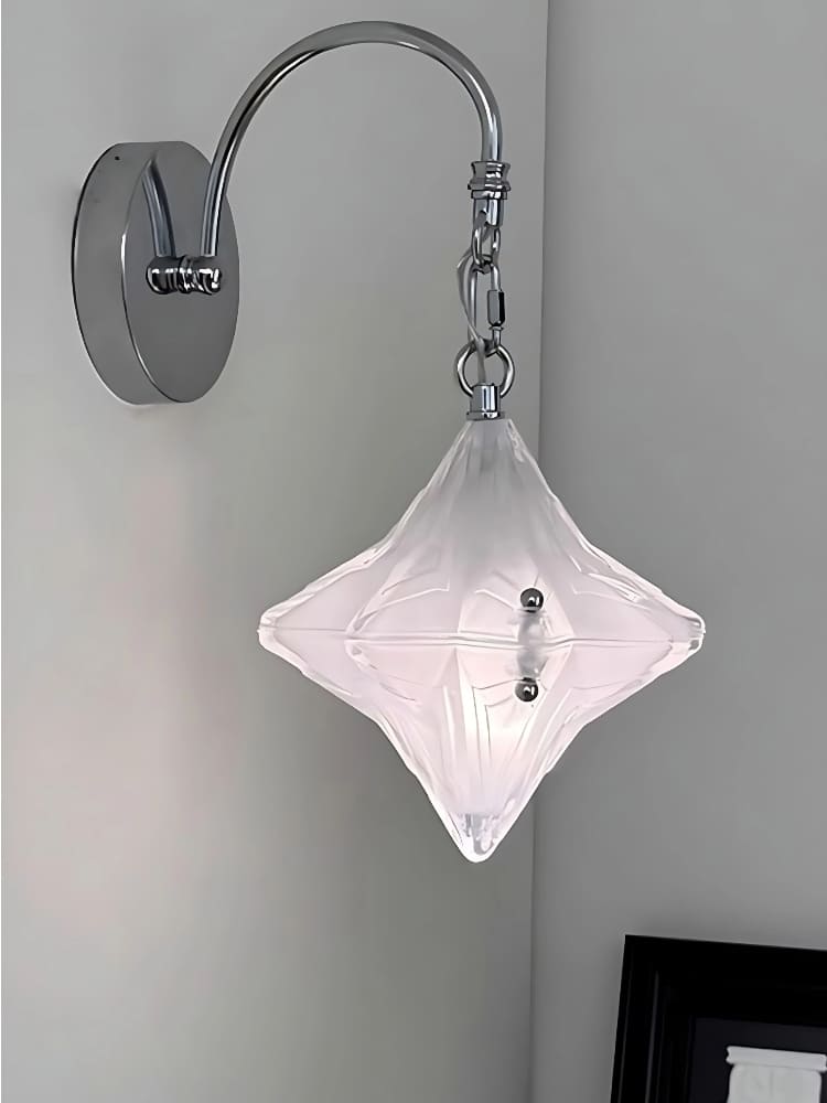 Romantisches Sternenlicht einer Art Deco Wandleuchte
