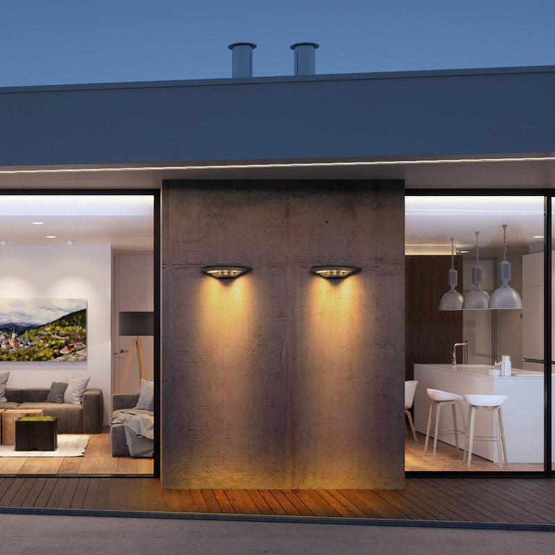 Modern Fliegende Untertasse LED Wandleuchte Außenbereich Metall&Acryl Wasserdicht