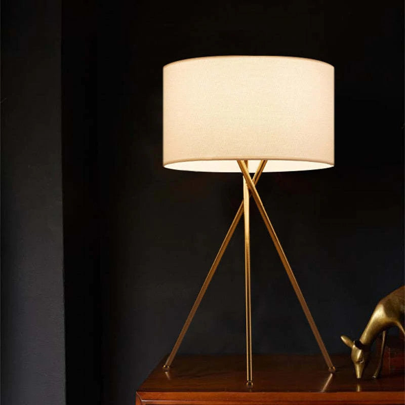 Silva Minimalistische Stehlampe Tischlampe Weiß Schlafzimmer/Büros LED