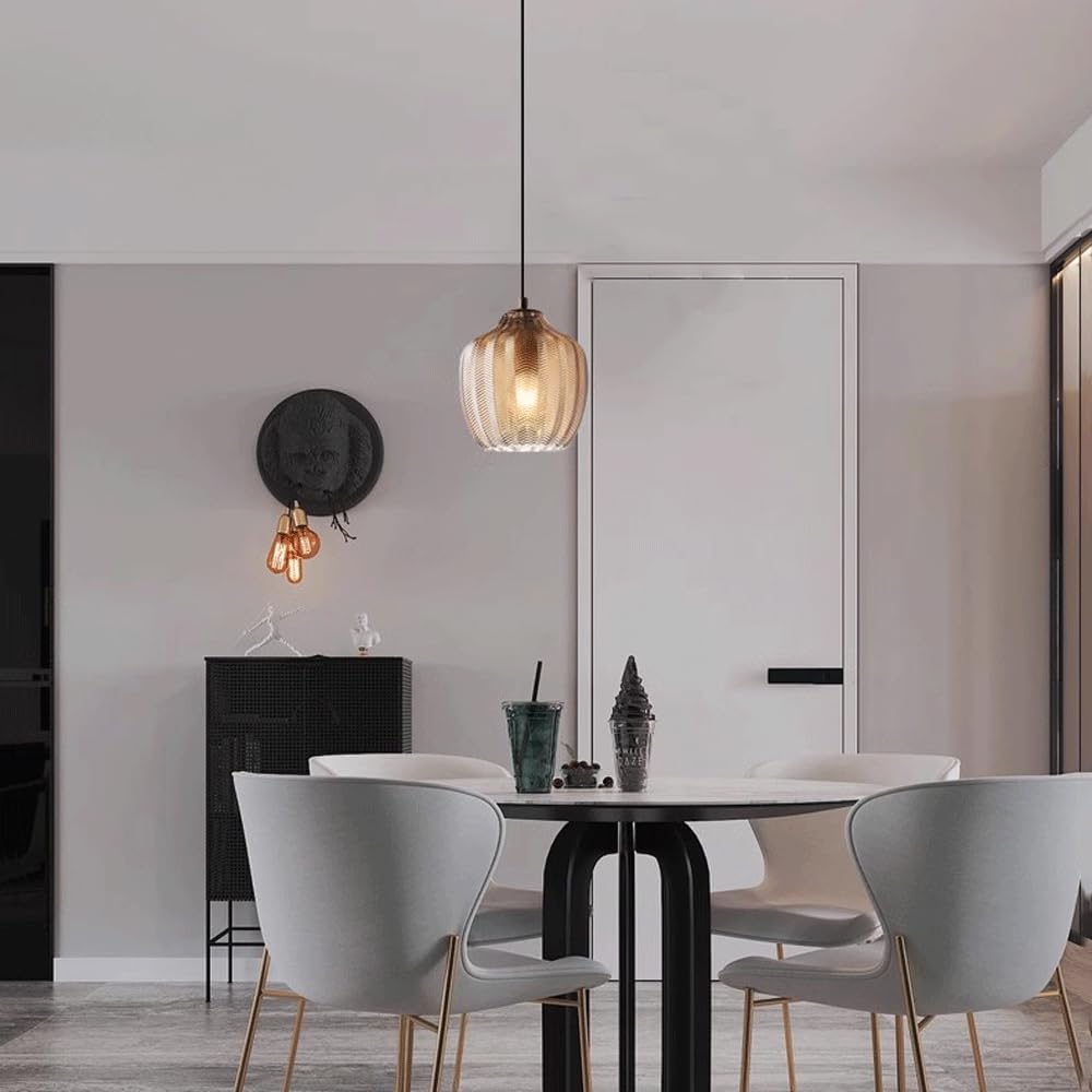 Valentina Modern Rund Pendelleuchte Metall/Acryl Esszimmer