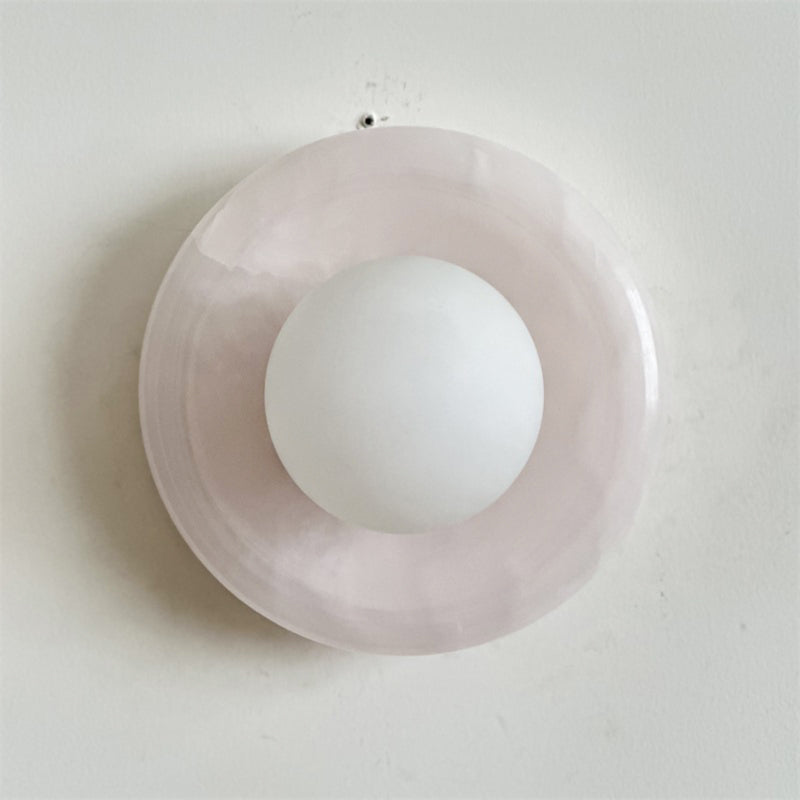 Orli Modern Minimalist Travertine Sconce Wall Lamp - Letslighting