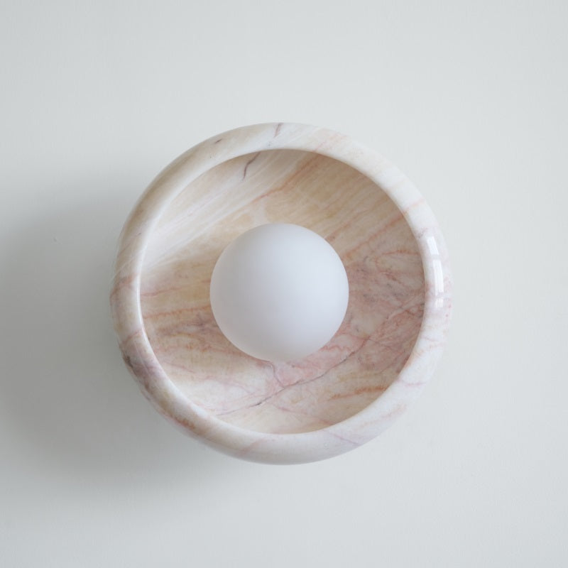 Onvix Wandleuchte aus Natur-Onyx-Letslighting
