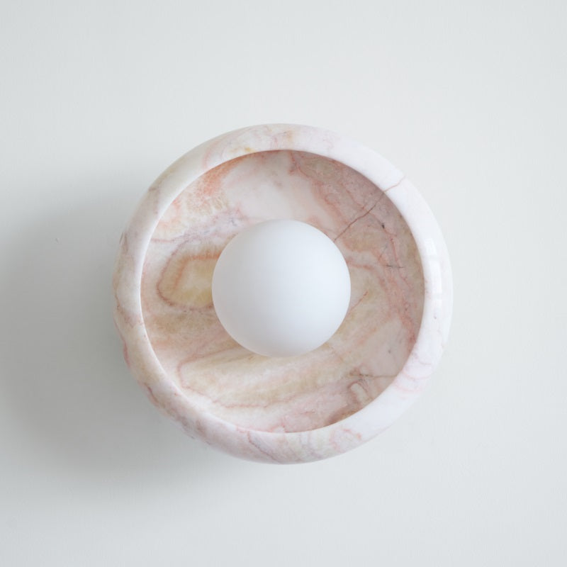 Onvix Wandleuchte aus Natur-Onyx-Letslighting