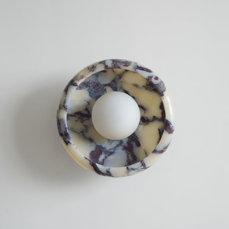 Onvix Wandleuchte aus Natur-Onyx-Letslighting