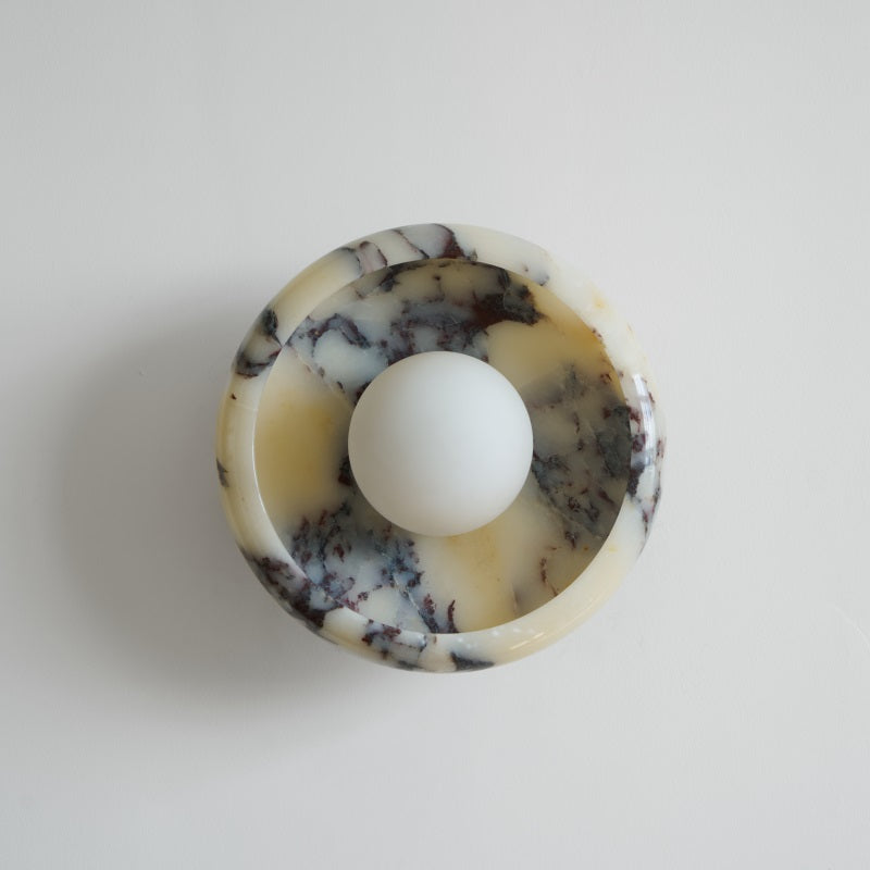 Onvix Wandleuchte aus Natur-Onyx-Letslighting