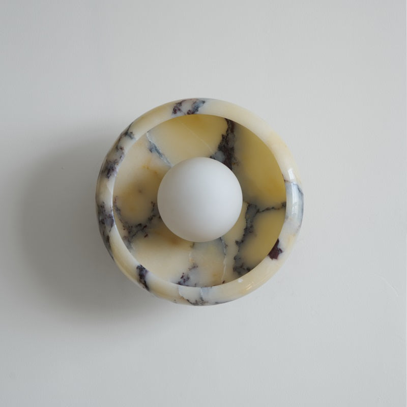 Onvix Wandleuchte aus Natur-Onyx-Letslighting