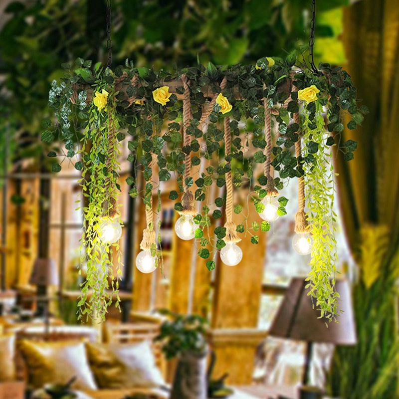 Ritta Pendelleuchte Natur Grün Wohn/Schlaf/Esszimmer-Letslighting