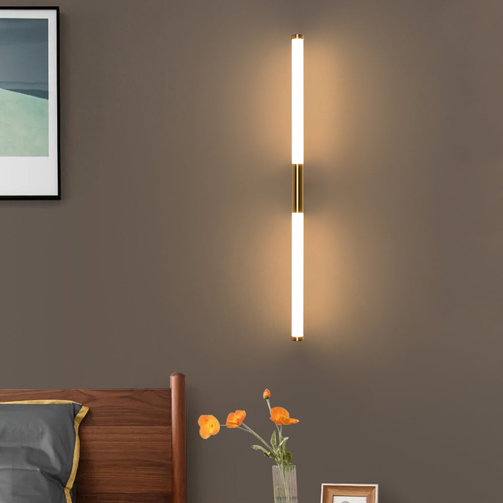 Arisha Modern Linear LED Wandleuchte Zweiflamming Wohn/Schlafzimmer Innen Metall&PC