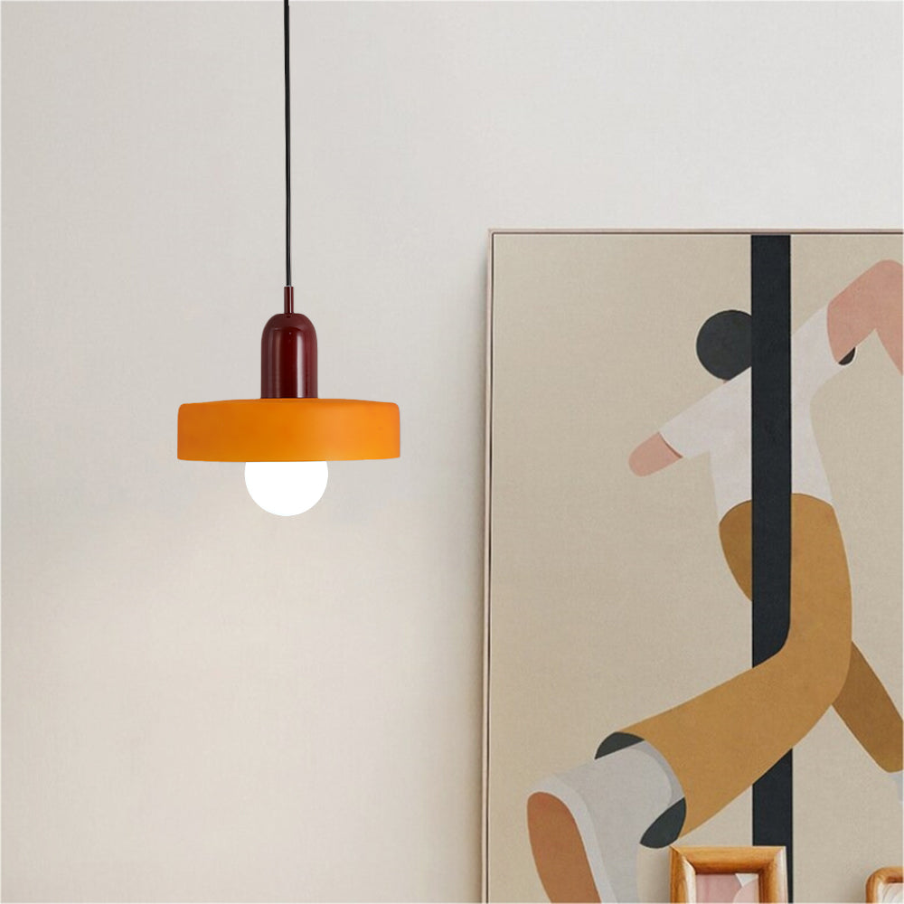 Arisha Pendelleuchte, 9 Farbe, Glas-Letslighting