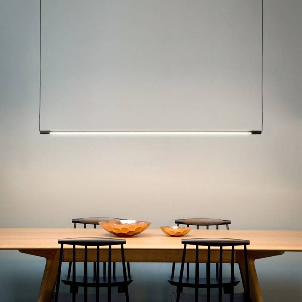 Arisha Modern LED Pendelleuchte Schwarz Metall Wohn/Esszimmer
