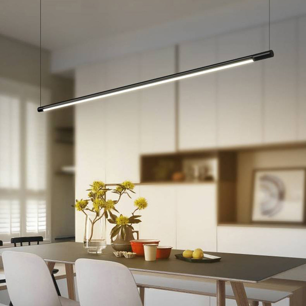 Arisha Modern LED Pendelleuchte Schwarz Metall Wohn/Esszimmer