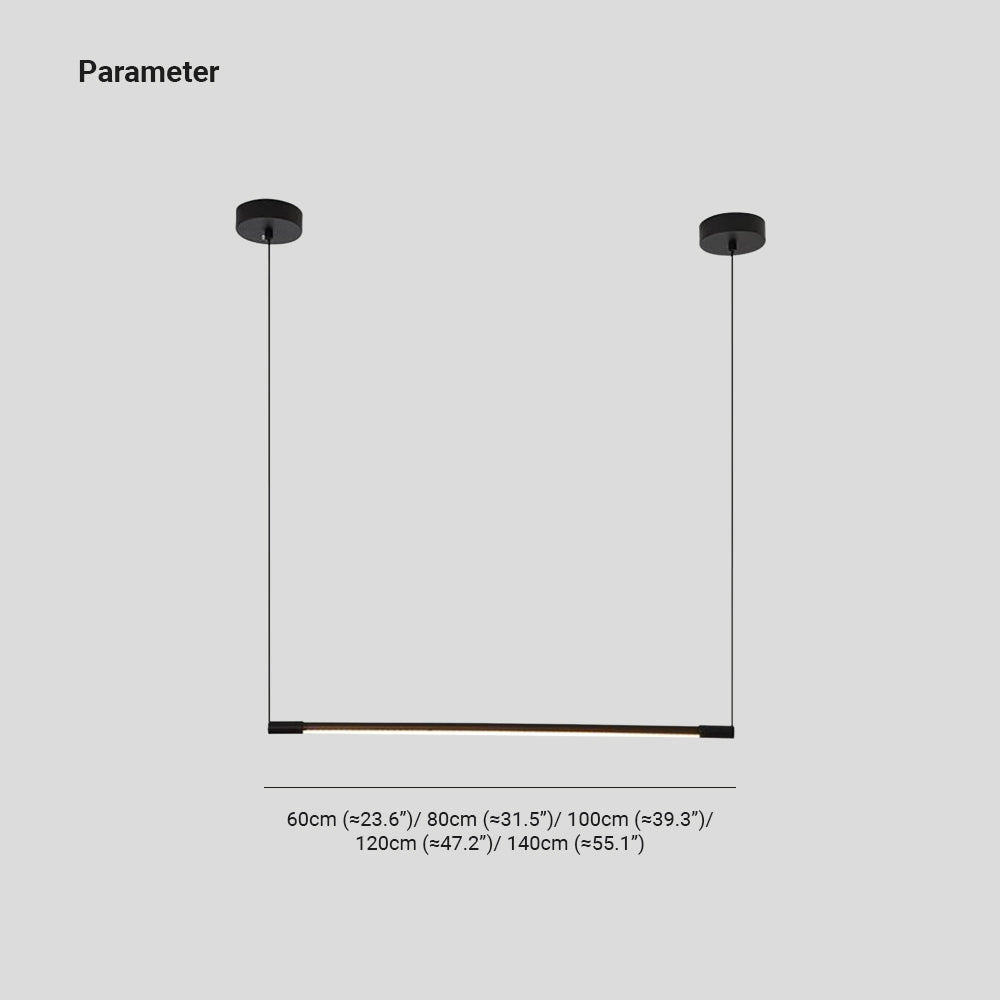 Arisha Modern LED Pendelleuchte Schwarz Metall Wohn/Esszimmer