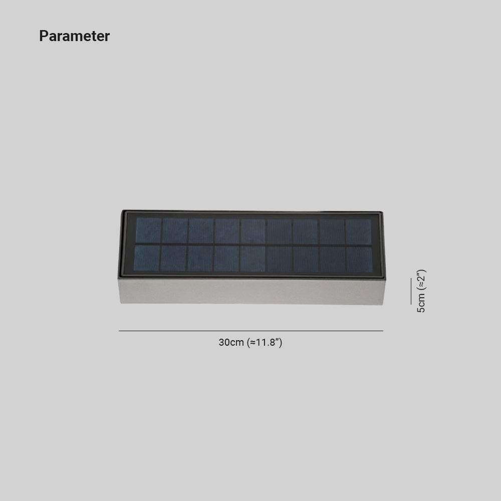 Orr LED Industrial Außenwandleuchte Metall Acryl Garten Flur Terrasse
