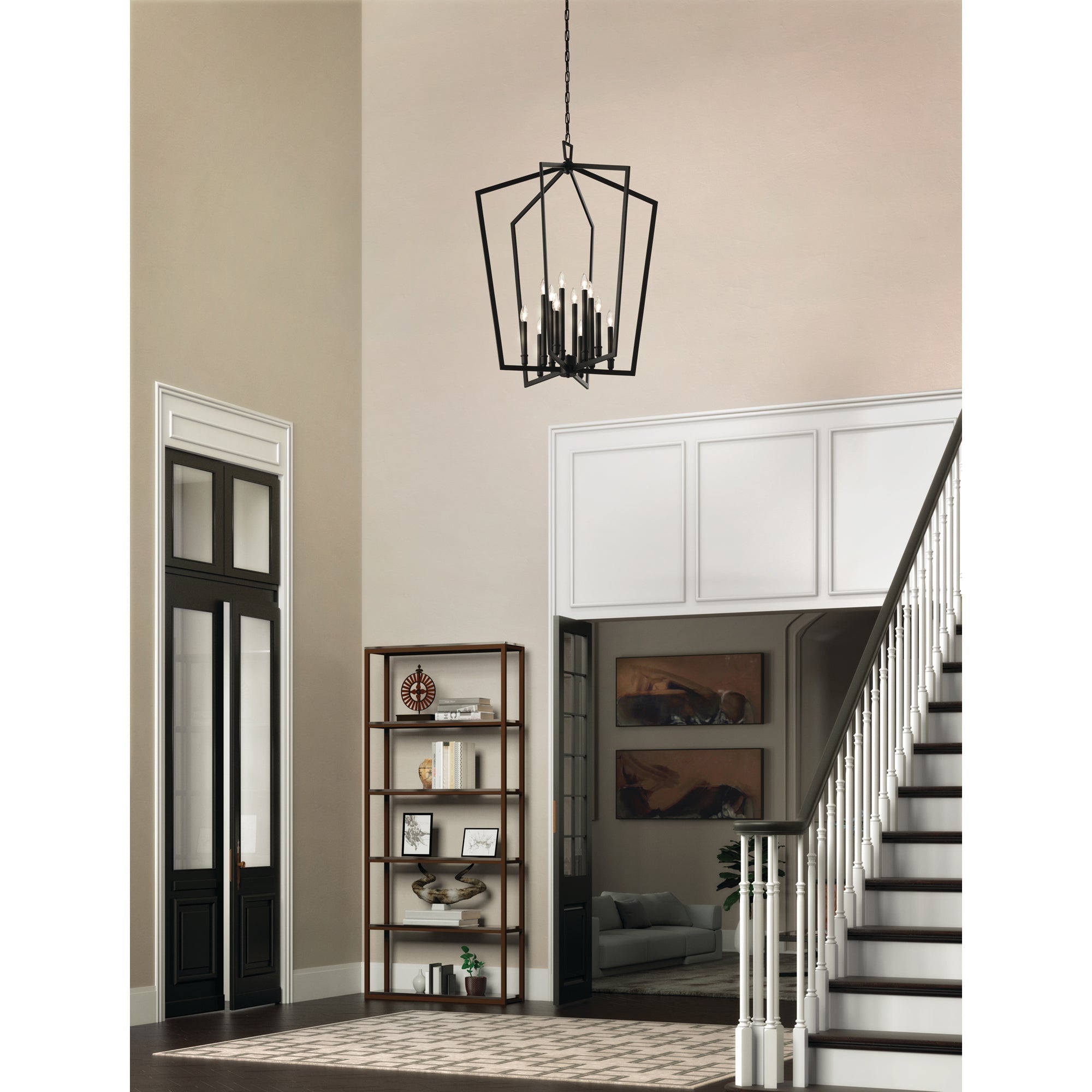 Abbotswell Traditional Modern Brass Chandelier - Letslighting