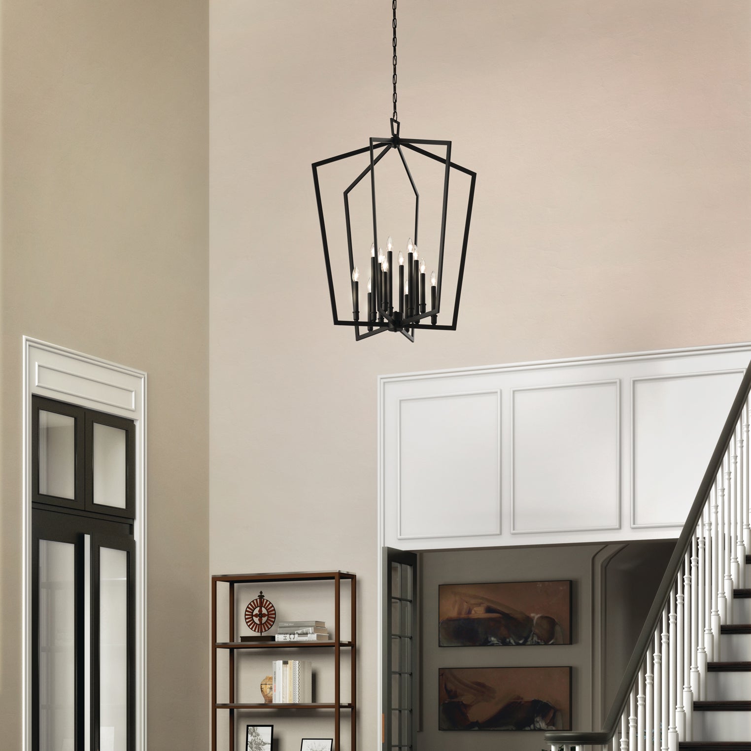 Abbotswell Traditional Modern Brass Chandelier - Letslighting