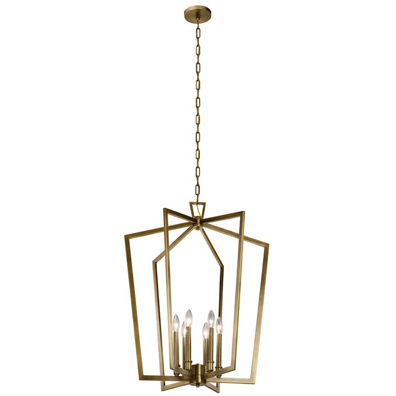 Abbotswell Traditional Modern Brass Chandelier - Letslighting